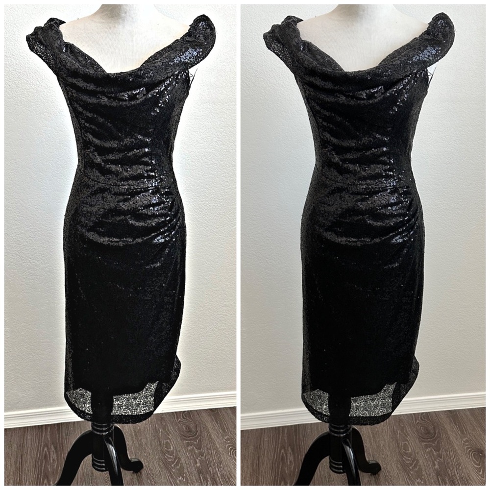 The Pretty Dress Company Sequin Pencil Dress